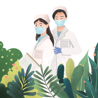 三八妇女节女英雄护士,免抠元素