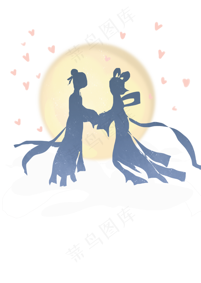 牛郎织女,免抠元素