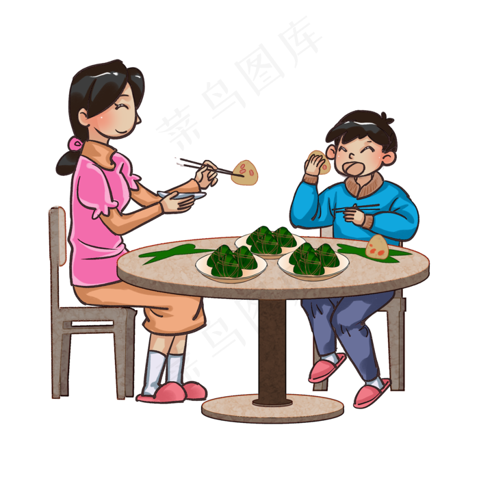 吃粽子端午习俗