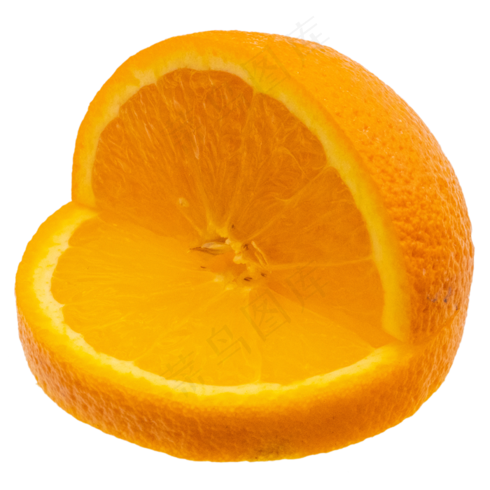 切开水果橙子