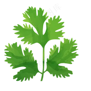 绿色叶子植被生长免抠图