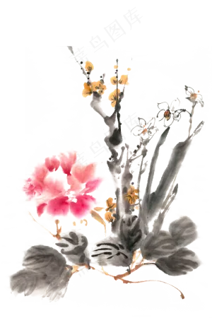 中国风花组合