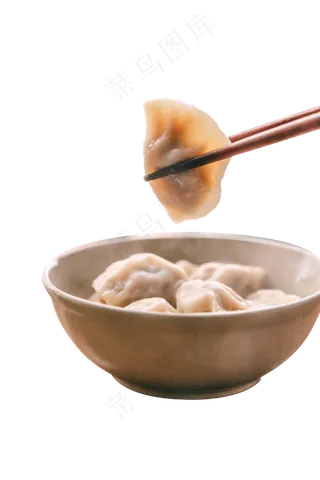 中国美食饺子摄影图,免抠元素