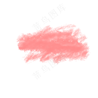 粉色水墨渲染