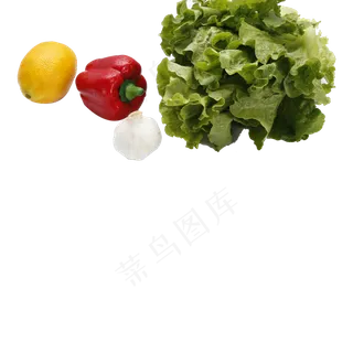 新鲜的蔬菜免抠图