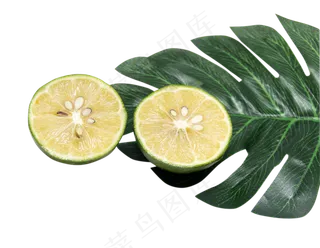 绿色青柠檬
