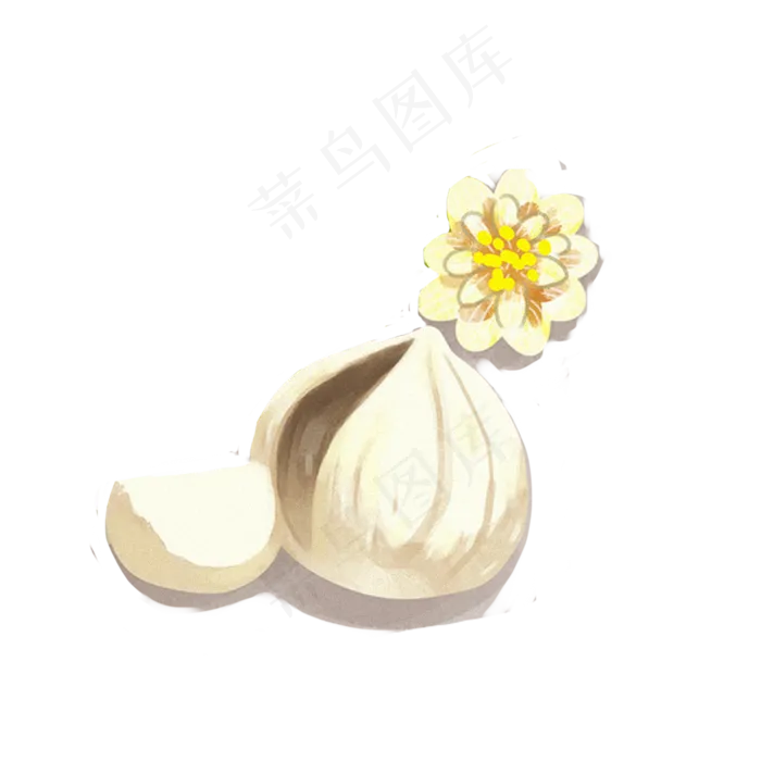 端午节桂花大蒜素材(2000X2000(DPI:300))psd模版下载