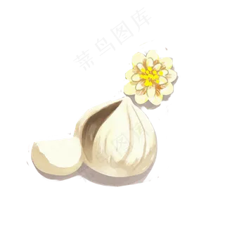 端午节桂花大蒜素材