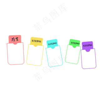 明信片优惠券样式PPT模板