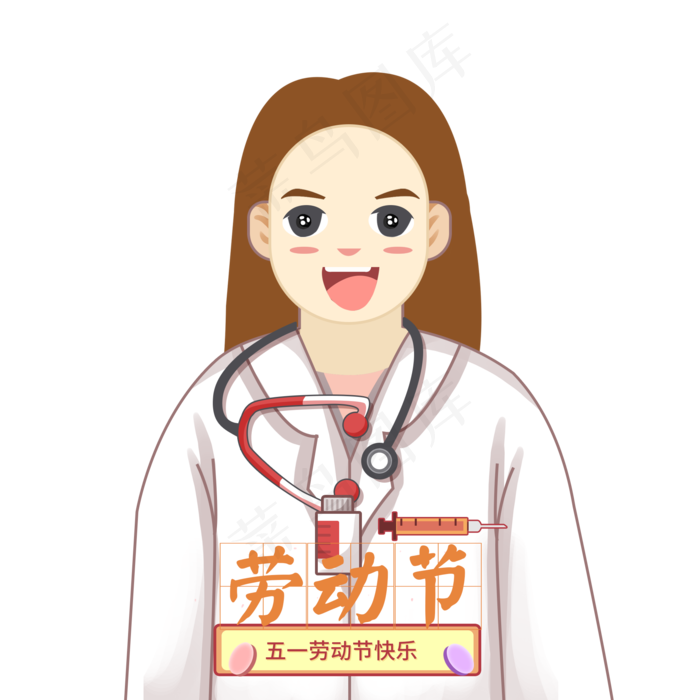 劳动节人物形象设计素材(2000X2000(DPI:300))psd模版下载