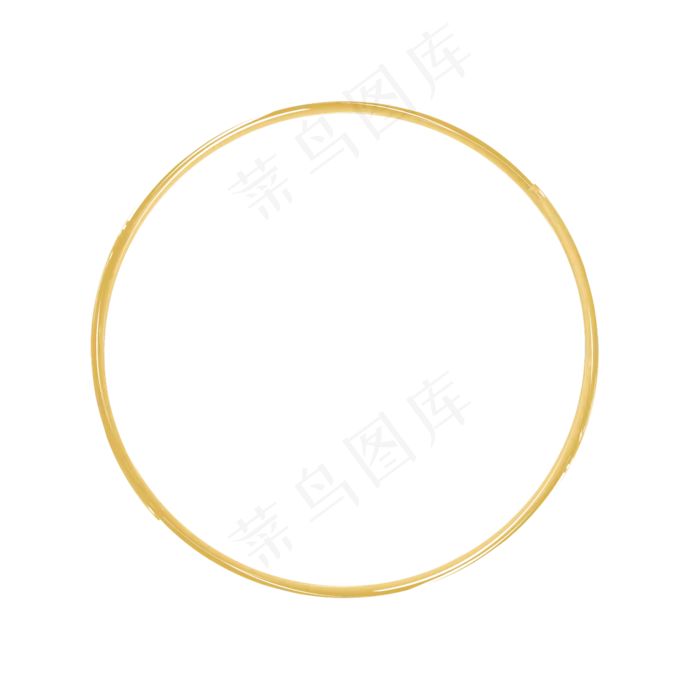 金色印章边框(2000*2000px 300 dpi )psd模版下载