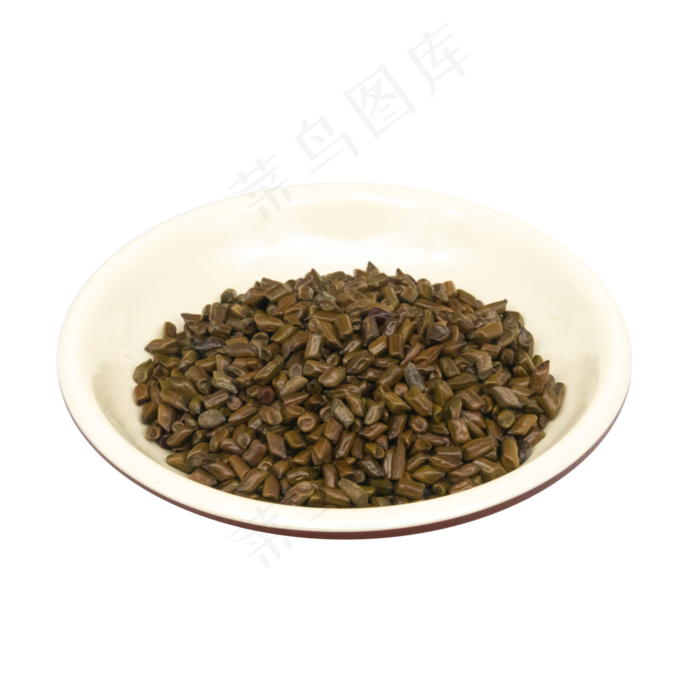 一盘黑色决明子,免抠元素