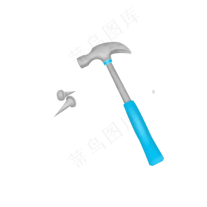 锤子钉子劳动工具(2000X2000(DPI:300))psd模版下载