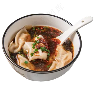 酸汤水饺,免抠元素 酸汤水饺,免抠元素