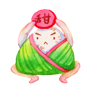 端午节甜粽子
