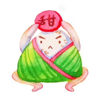 端午节甜粽子