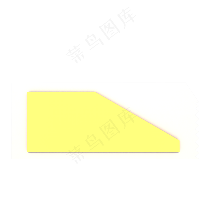 C4D优惠券白黄促销