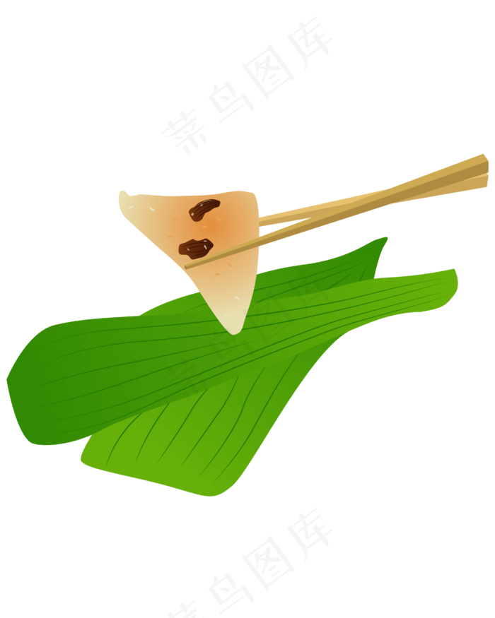 矢量免扣卡通粽子(4167*5208px 300 dpi )ai矢量模版下载