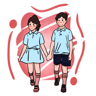 儿童节牵手小伙伴