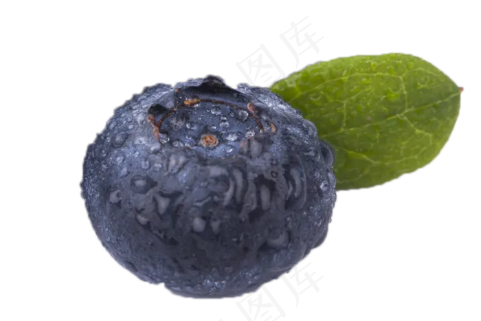 一个可口新鲜的蓝莓,免抠元素(2000*1333px 300 dpi )psd模版下载