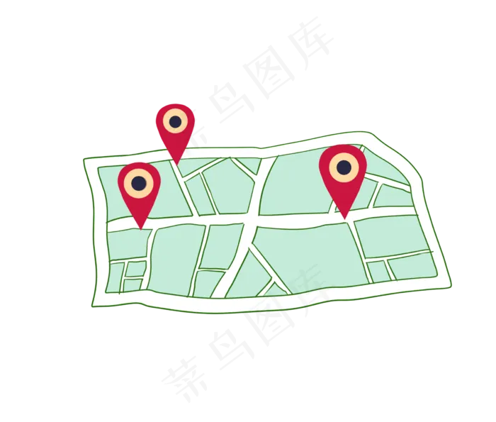 交通工具地图,免抠元素(2400*2040px 300 dpi )psd模版下载