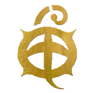 龟金色创意象形字