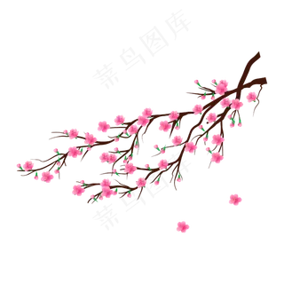 矢量免扣卡通花朵,免抠元素