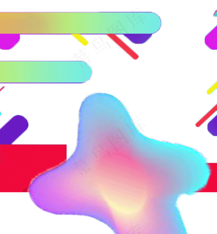 流体装饰线条素材(2322X2493(DPI:72))psd模版下载