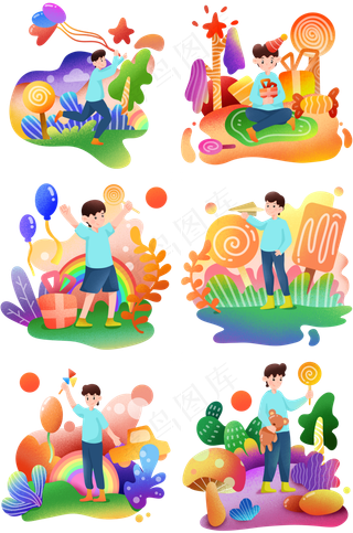 儿童节人物合集