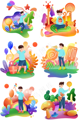 儿童节人物合集