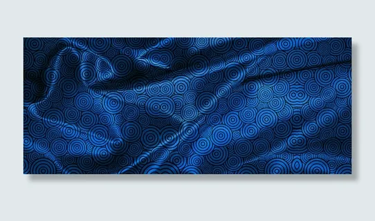 中式简约绸缎祥云底纹