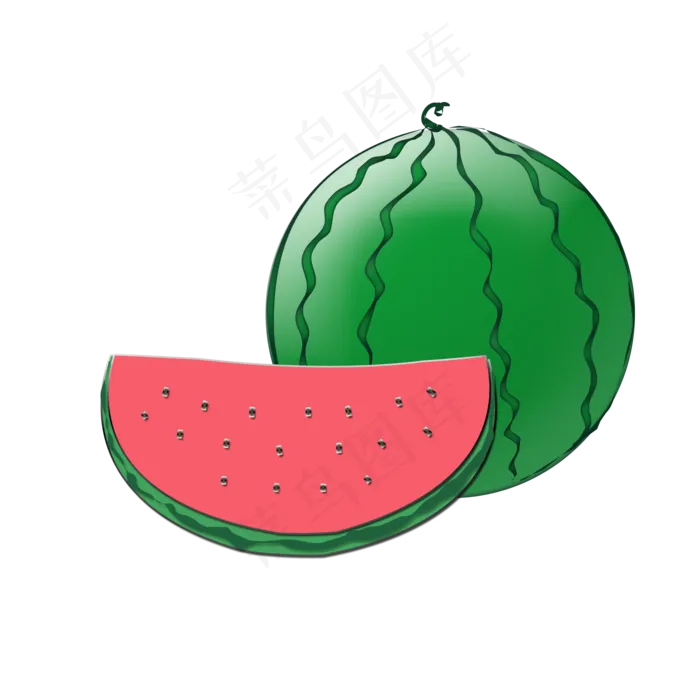PS制作夏季水果西瓜(2000X2000(DPI:72))psd模版下载