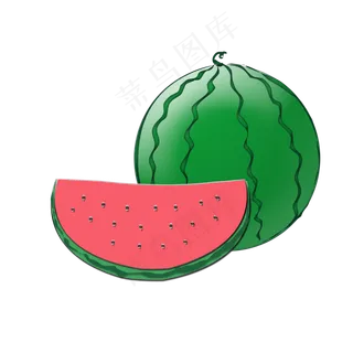 PS制作夏季水果西瓜