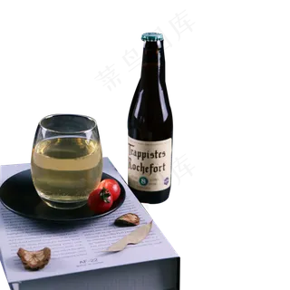 一瓶酒水饮料免扣图