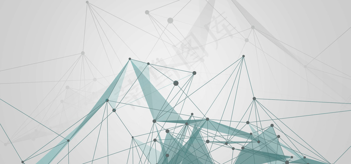 简约几何线条科技纹理背景