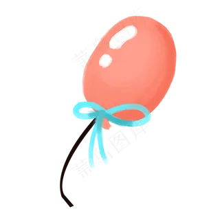 儿童节装饰色彩鲜艳的气球