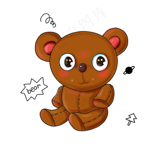 儿童节礼物可爱小熊布偶