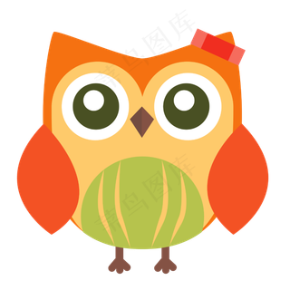 动物猫头鹰,免抠元素