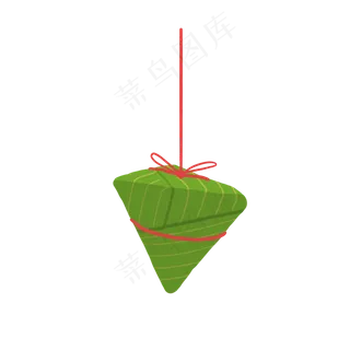 创意的简约风格的粽子