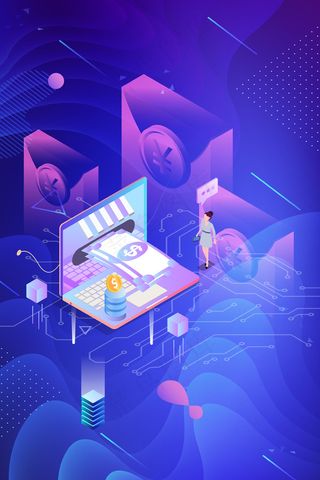 电商互联网促销金融科技通用图