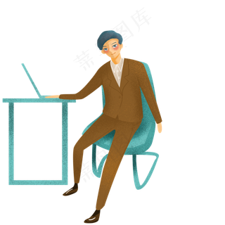 商业西装png素材