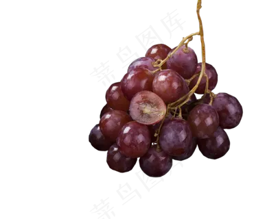 葡萄园红提好吃提子,免抠元素