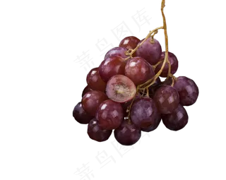 葡萄园红提好吃提子,免抠元素