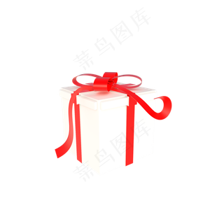 C4D立体小清新礼物盒