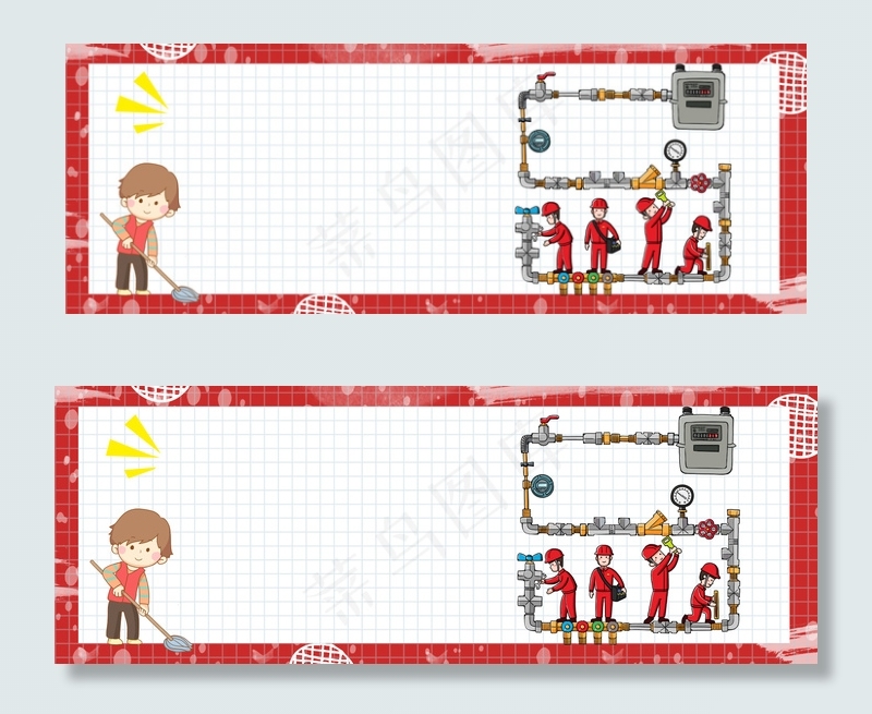 五一劳动节消防队宣传海报