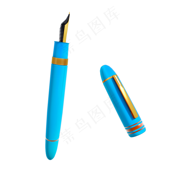精致钢笔png图