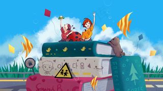 乡村支教主题清新治愈系插图