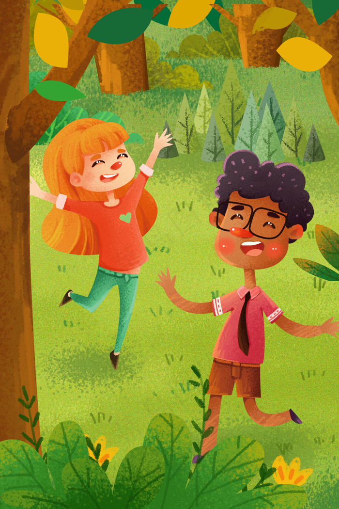 国际友谊日插画素材下载