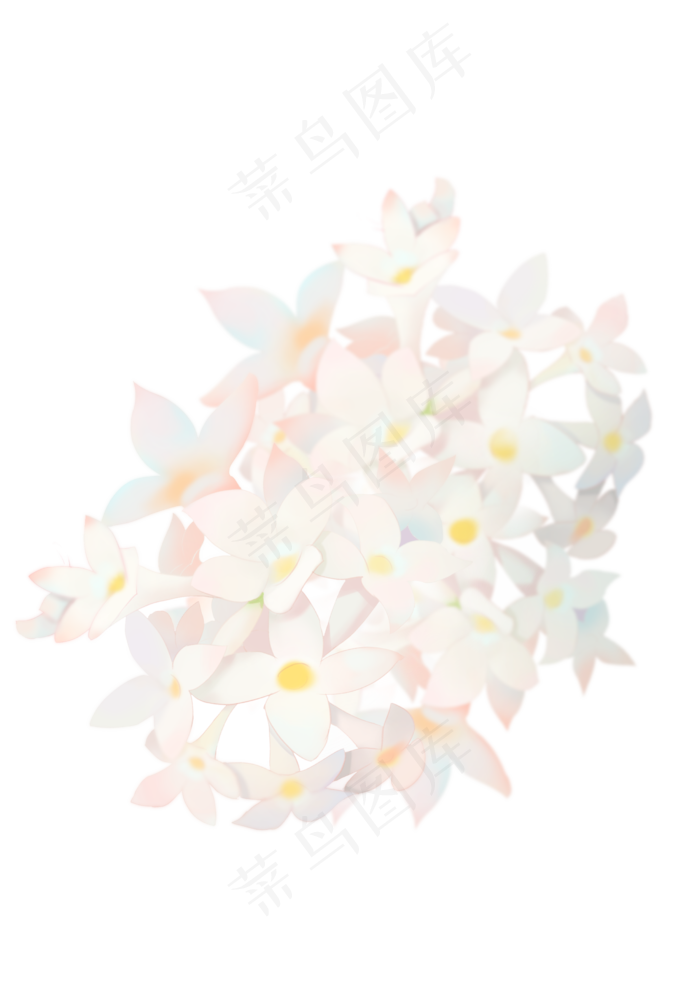 绣球花球花瓣插绘(2480X3508(DPI:300))psd模版下载