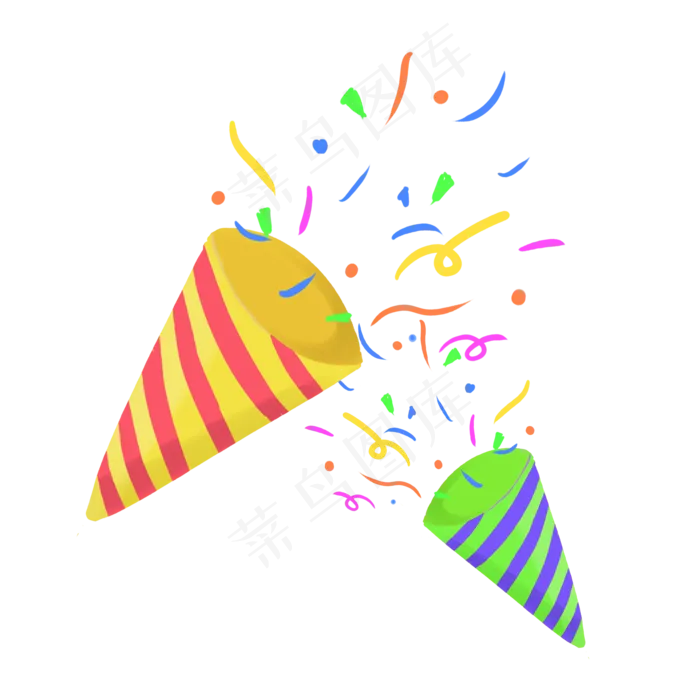 儿童节生日礼花(2000X2000(DPI:300))psd模版下载